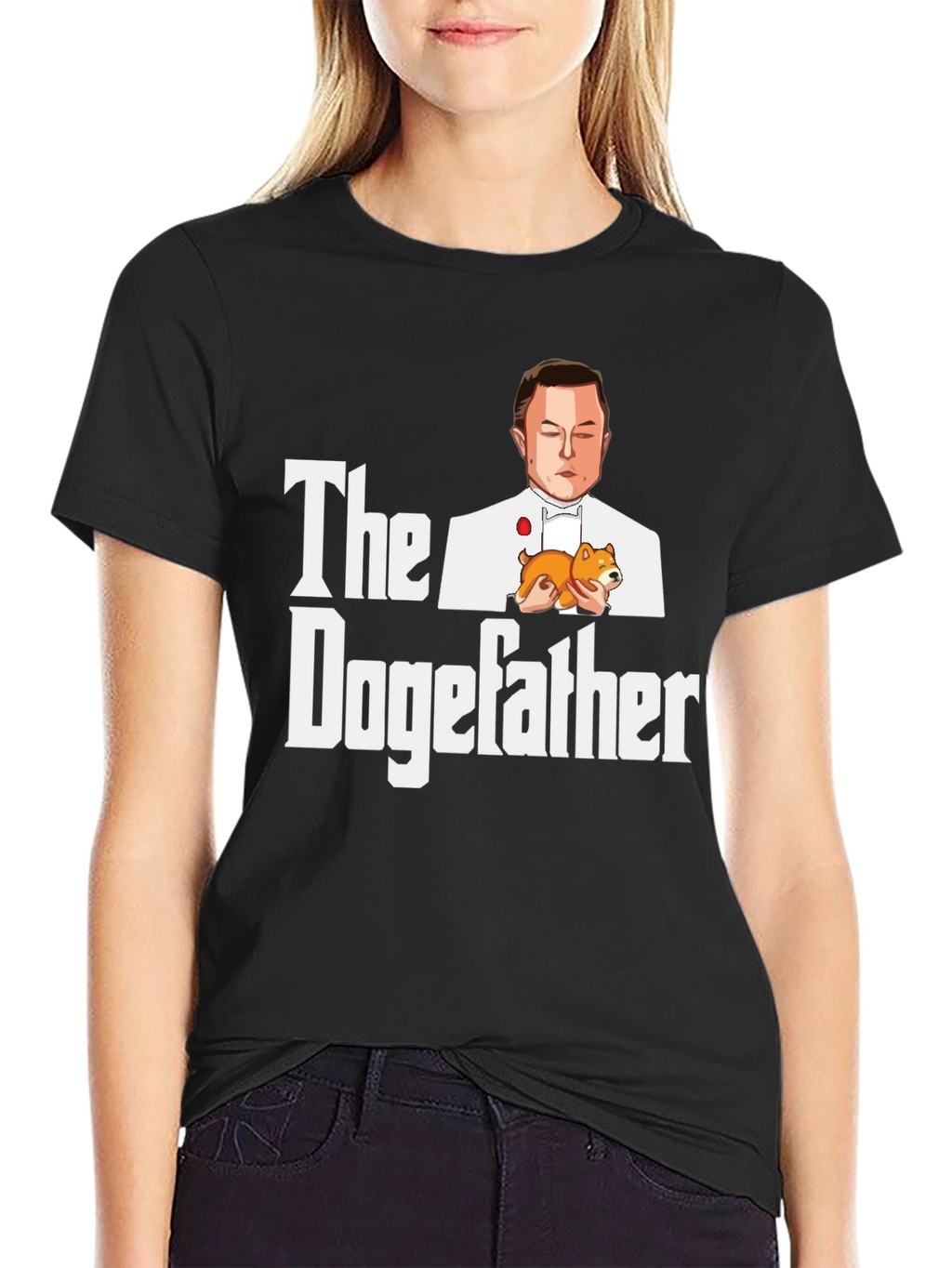 The Dogefather T-Shirt - Crypto Meme Tee