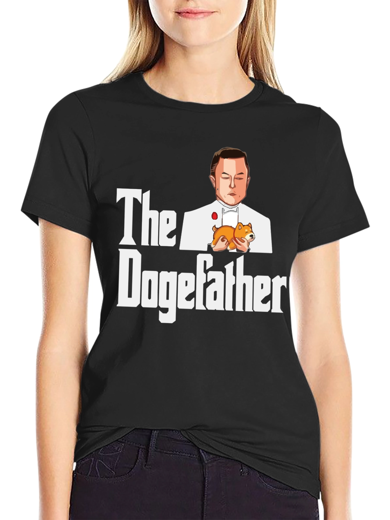 The Dogefather T-Shirt - Crypto Meme Tee