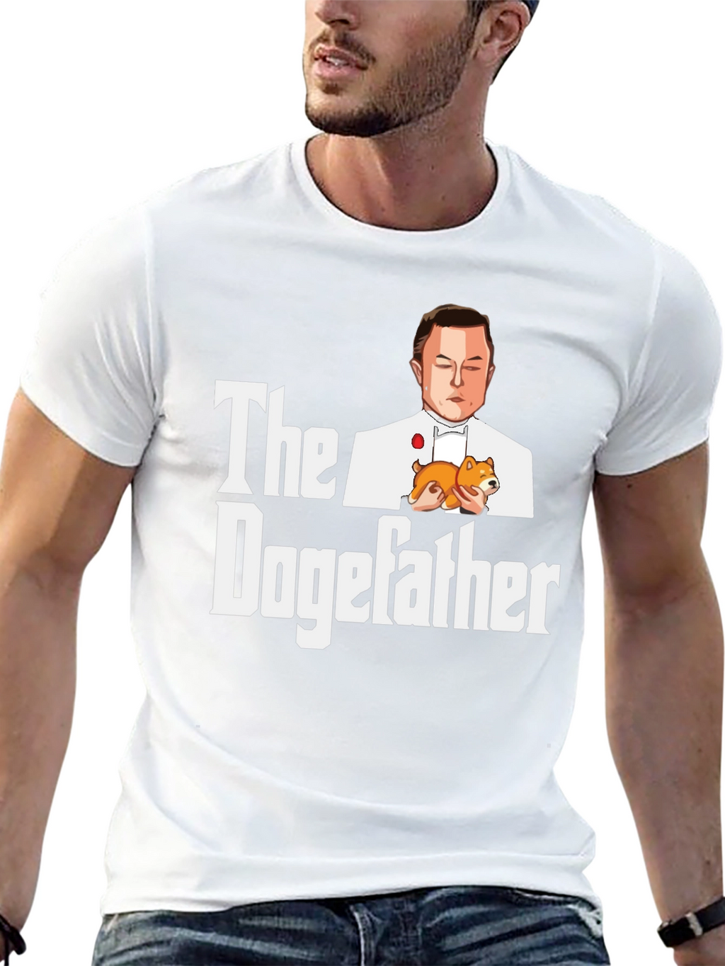 The Dogefather T-Shirt - Crypto Meme Tee