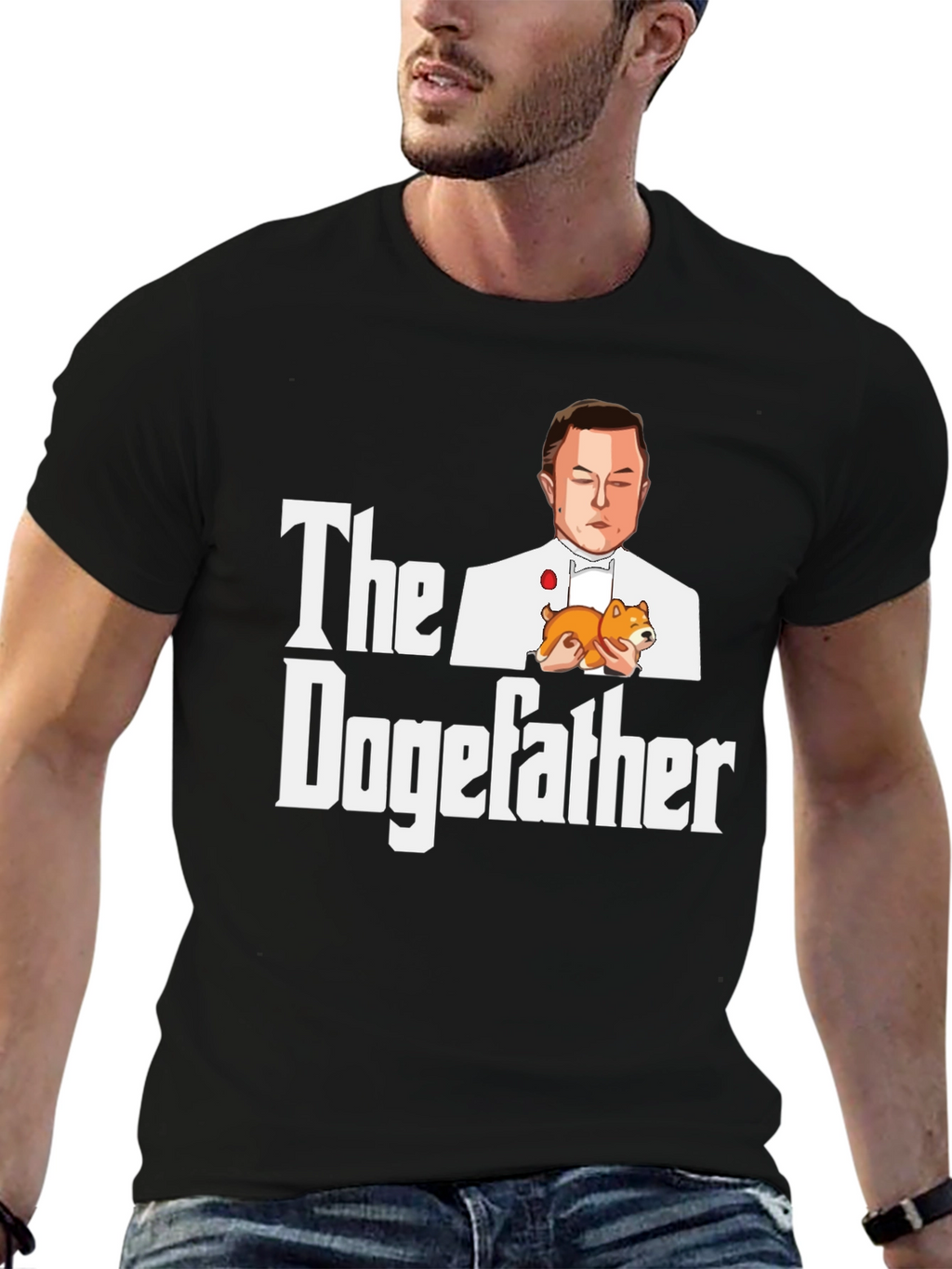 The Dogefather T-Shirt - Crypto Meme Tee