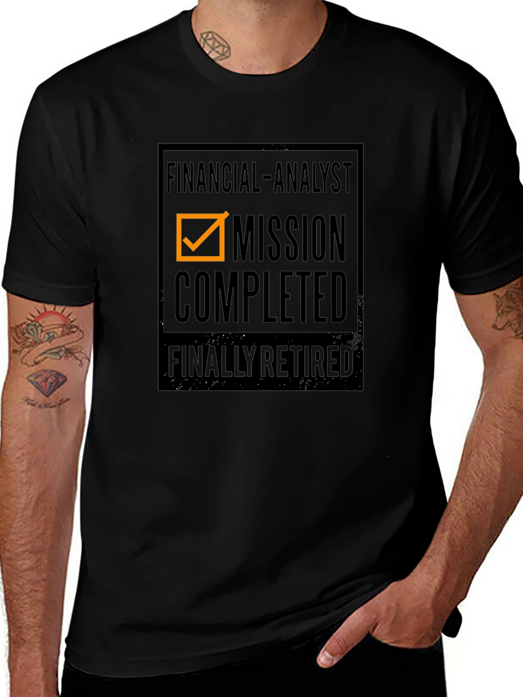 Financial Analyst Retired T-Shirt
