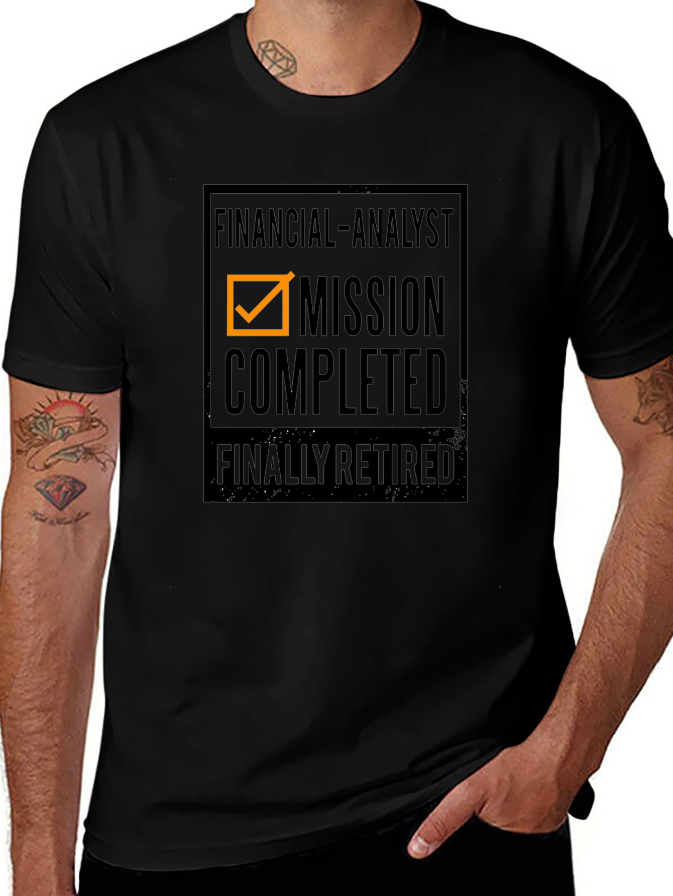 Financial Analyst Retired T-Shirt