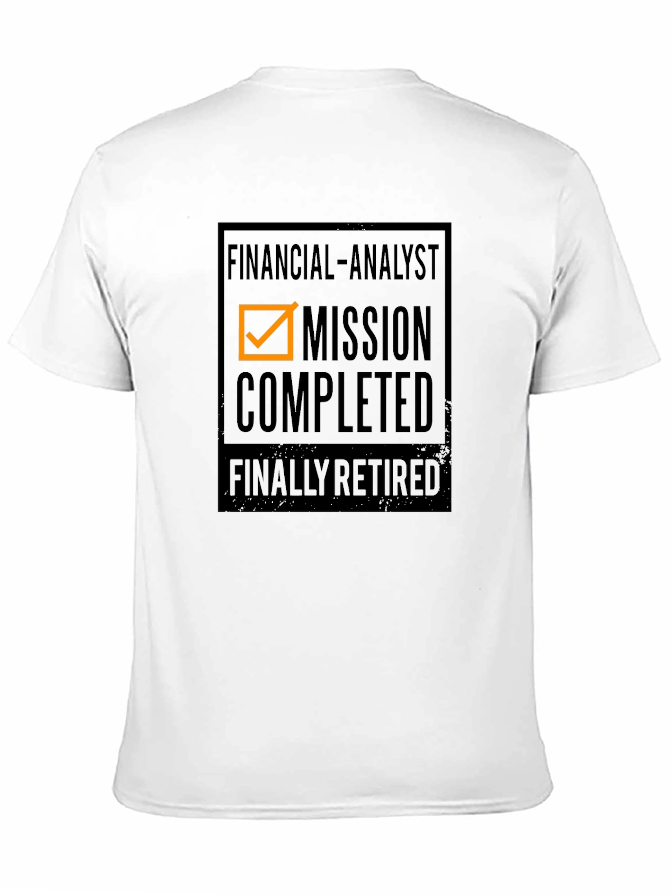Financial Analyst Retired T-Shirt