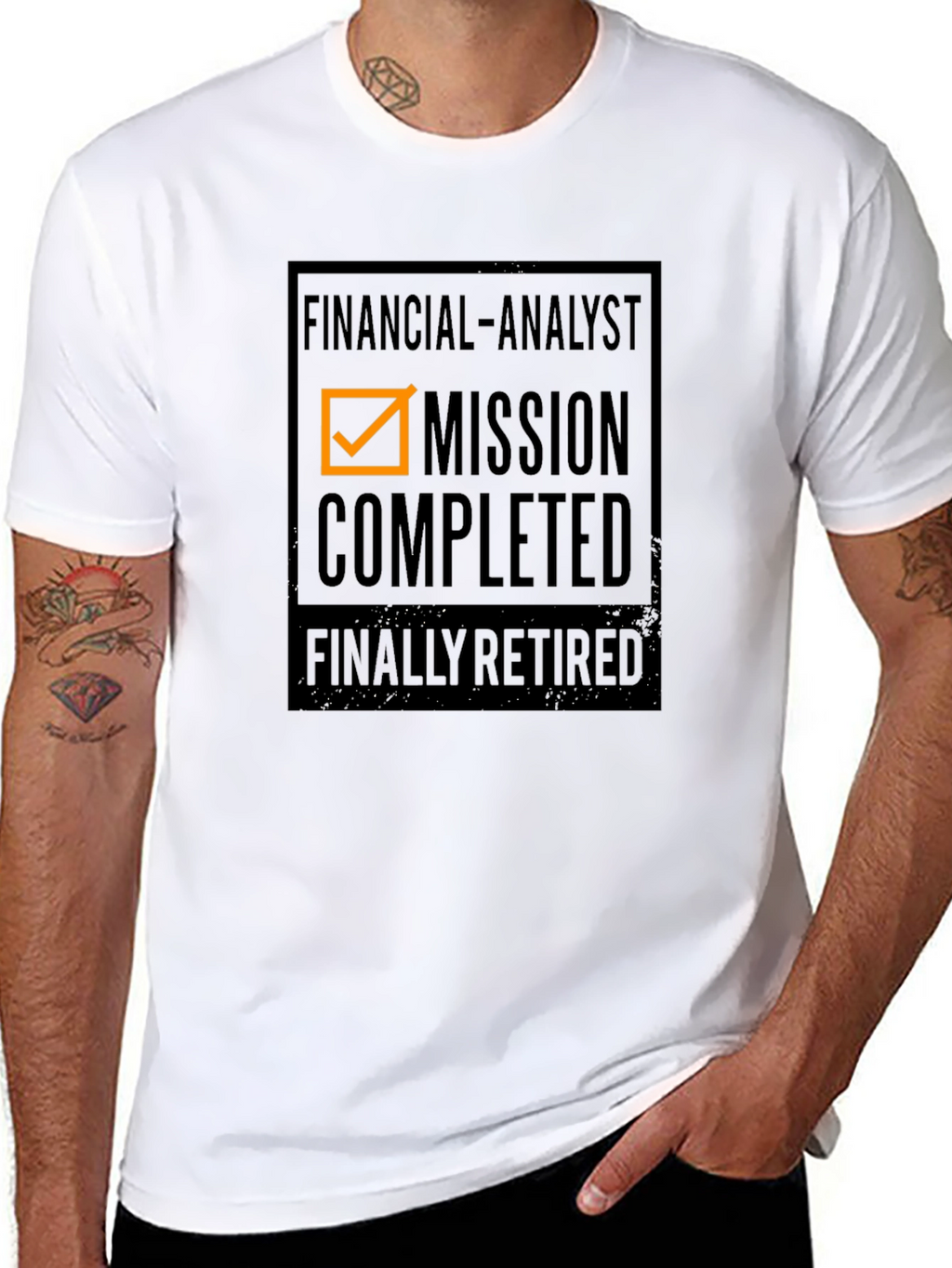 Financial Analyst Retired T-Shirt