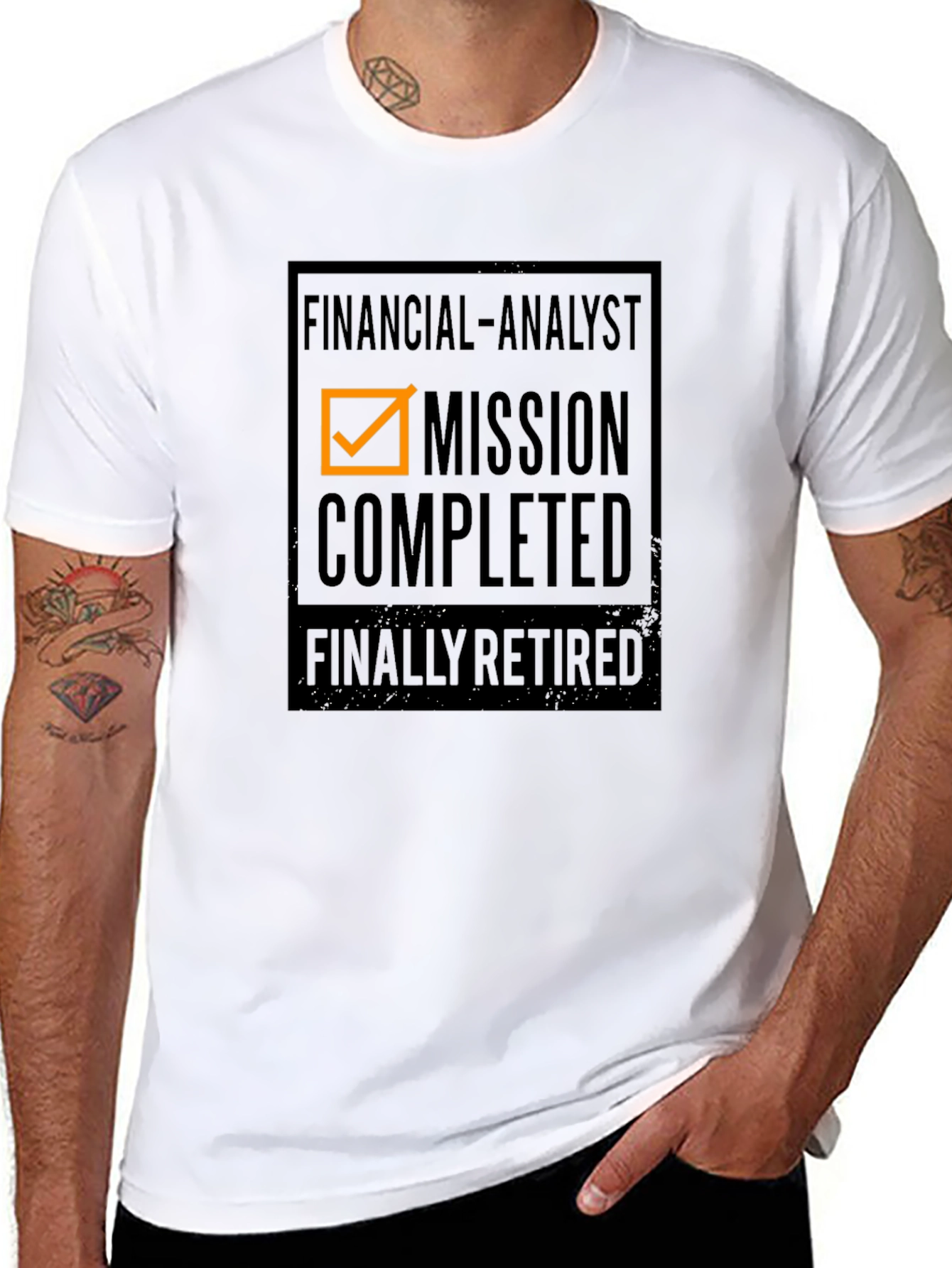 Financial Analyst Retired T-Shirt
