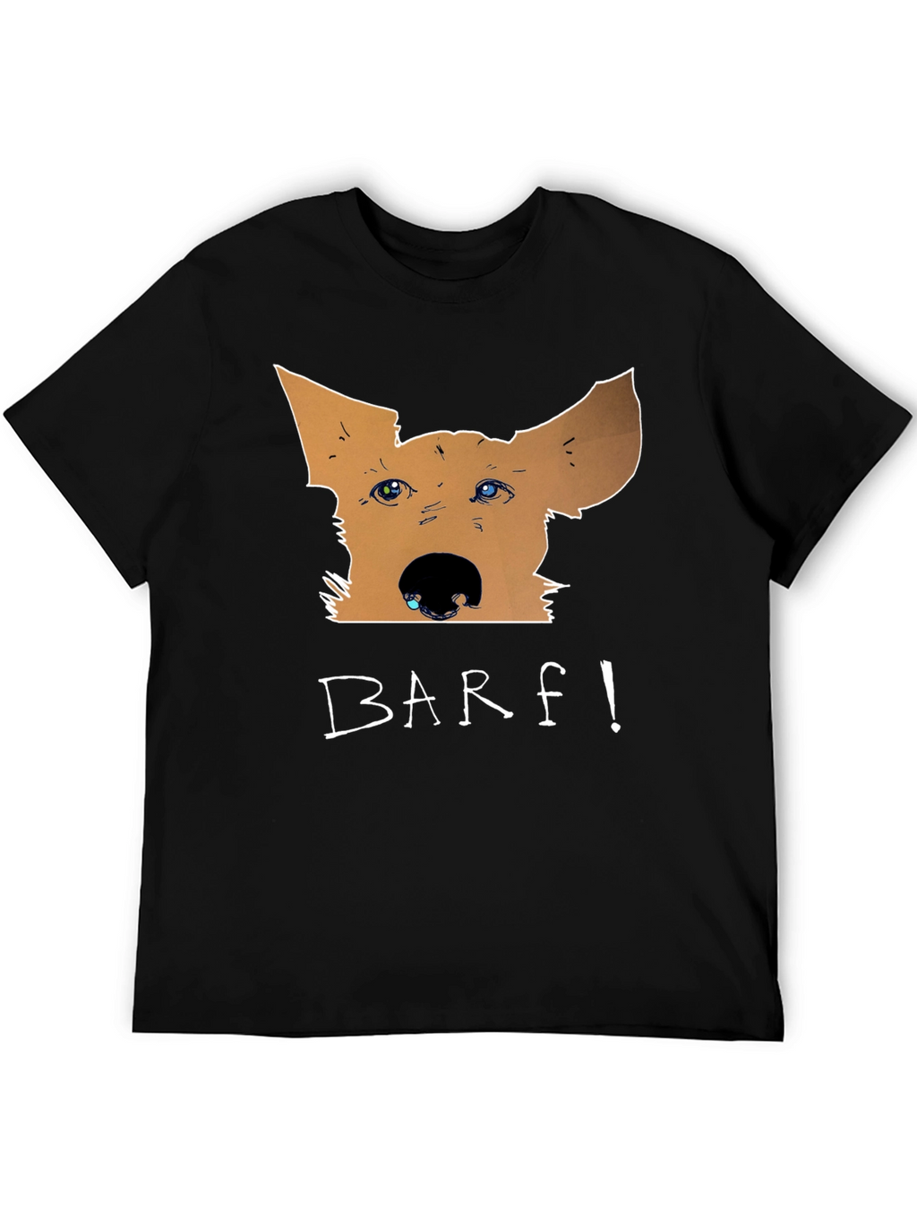 Funny BARF! Dog Graphic T-Shirt