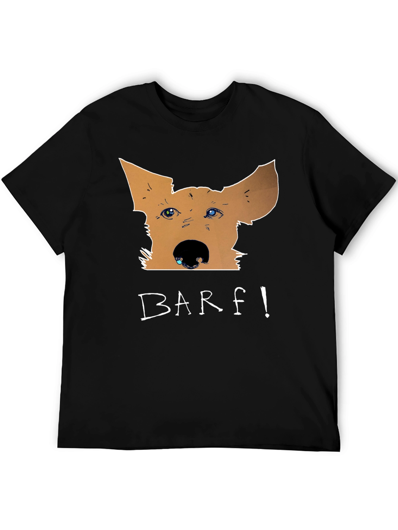 Funny BARF! Dog Graphic T-Shirt