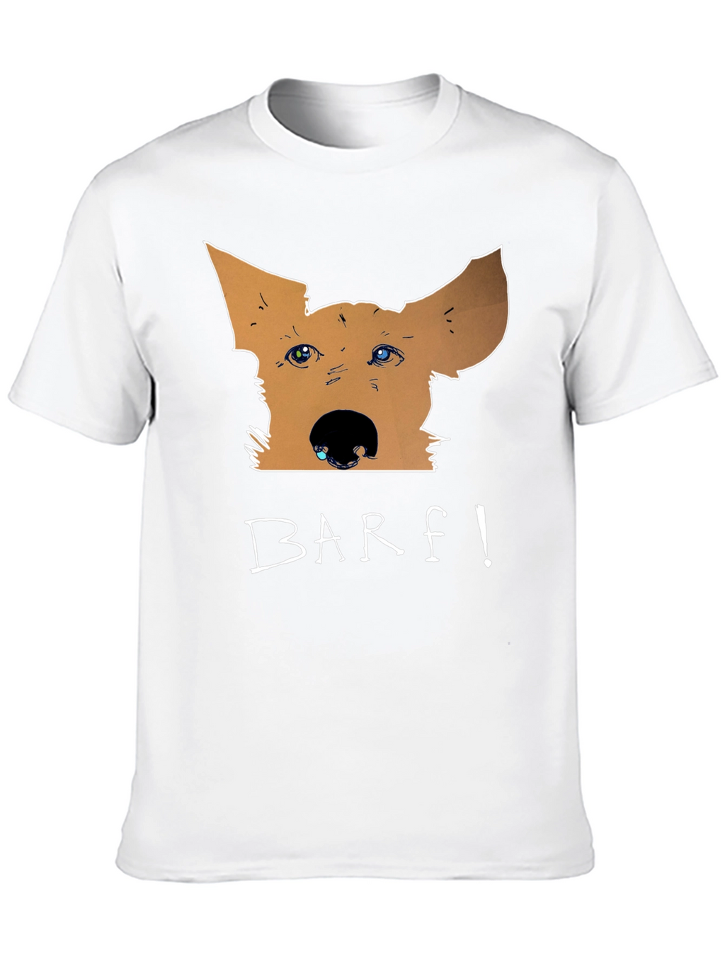 Funny BARF! Dog Graphic T-Shirt