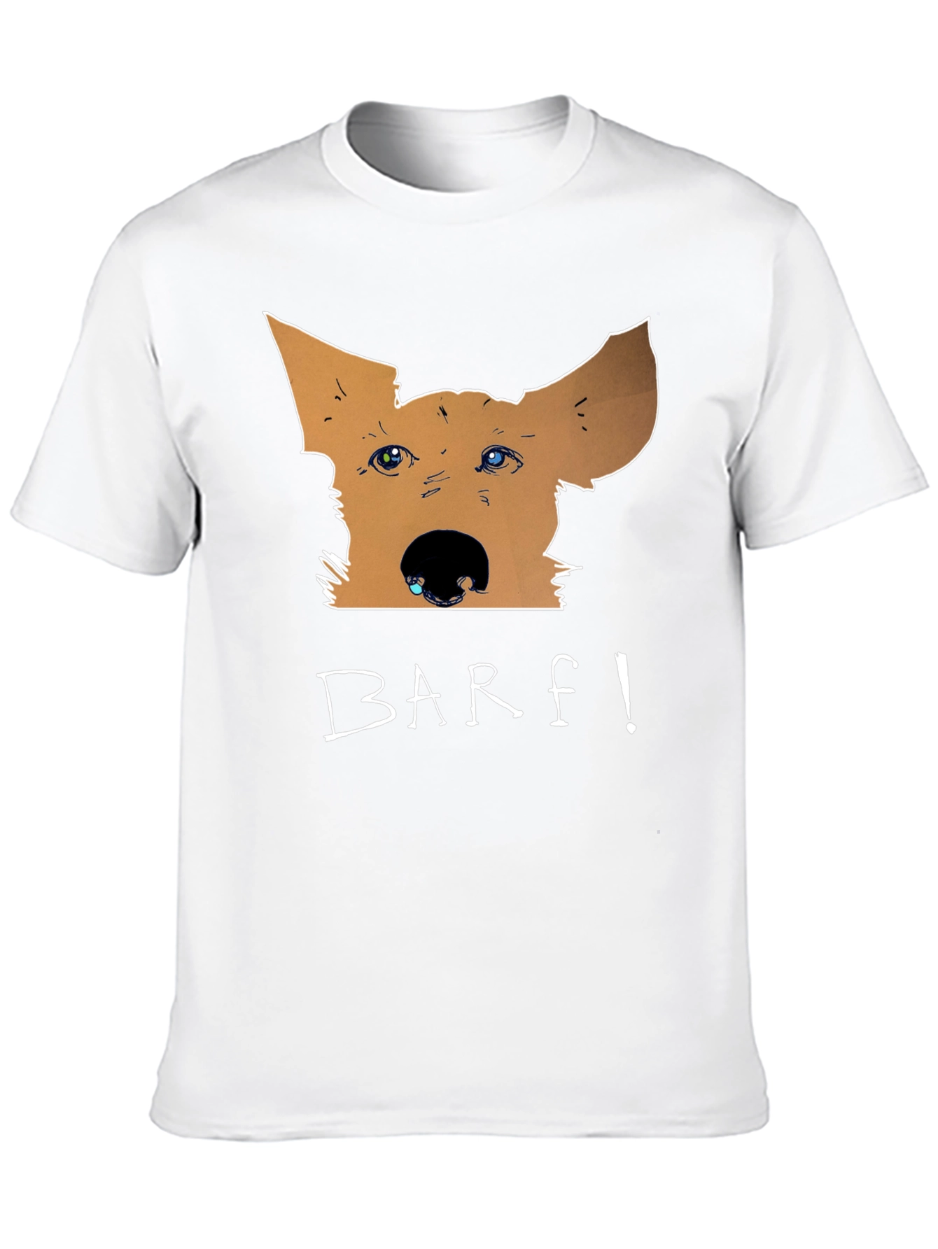 Funny BARF! Dog Graphic T-Shirt