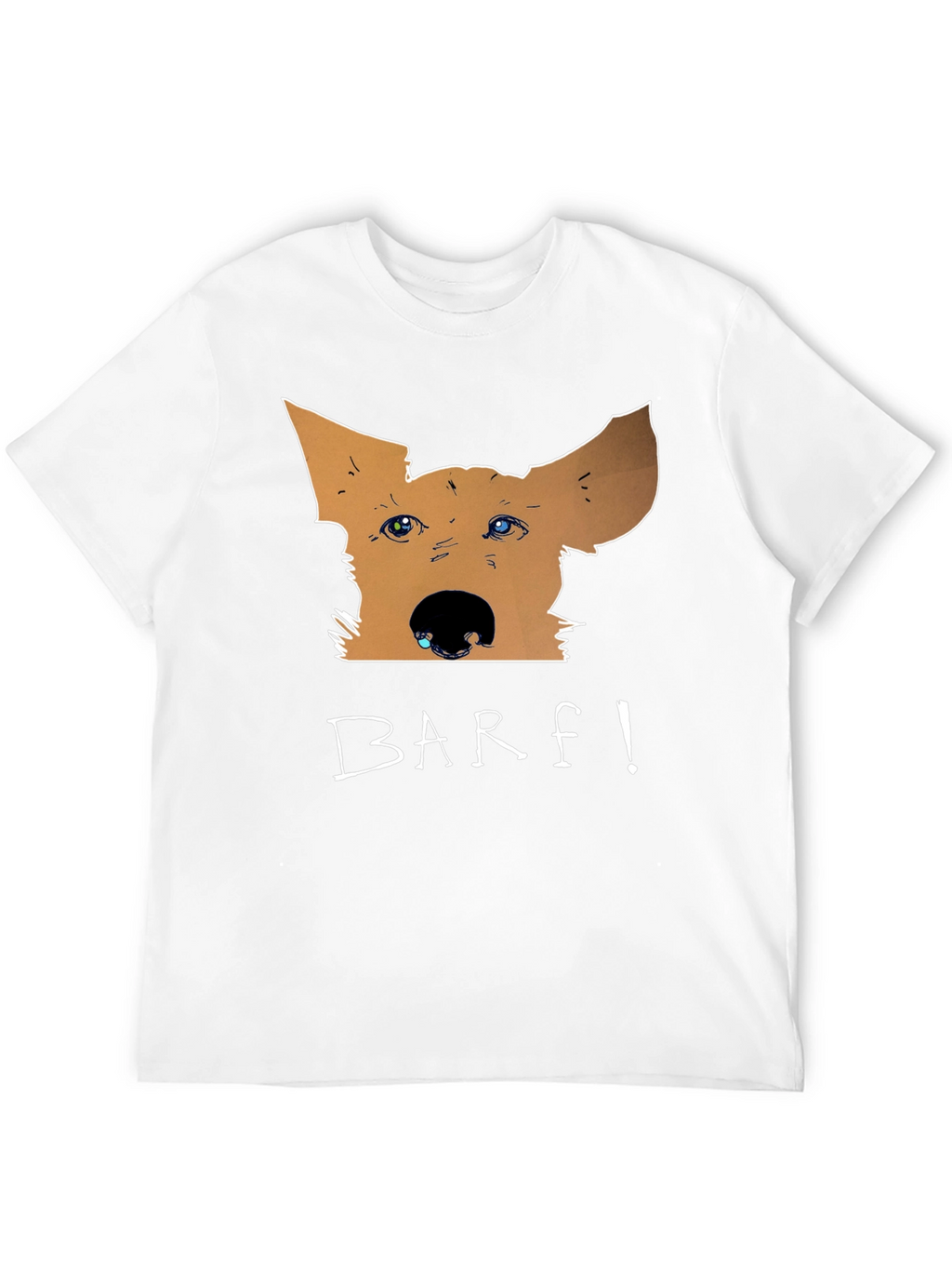 Funny BARF! Dog Graphic T-Shirt