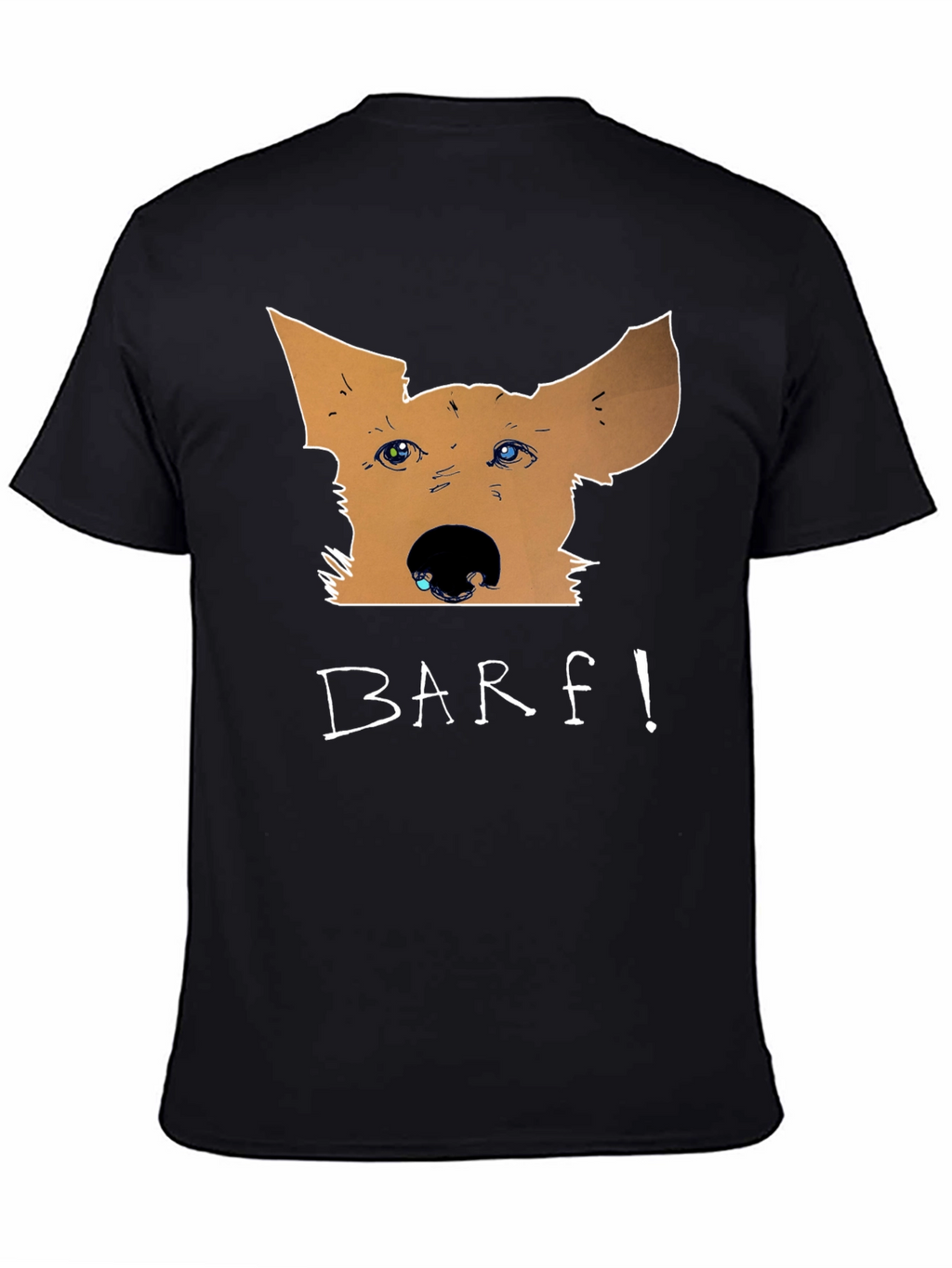 Funny BARF! Dog Graphic T-Shirt