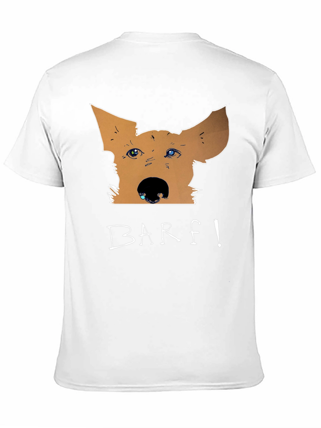 Funny BARF! Dog Graphic T-Shirt