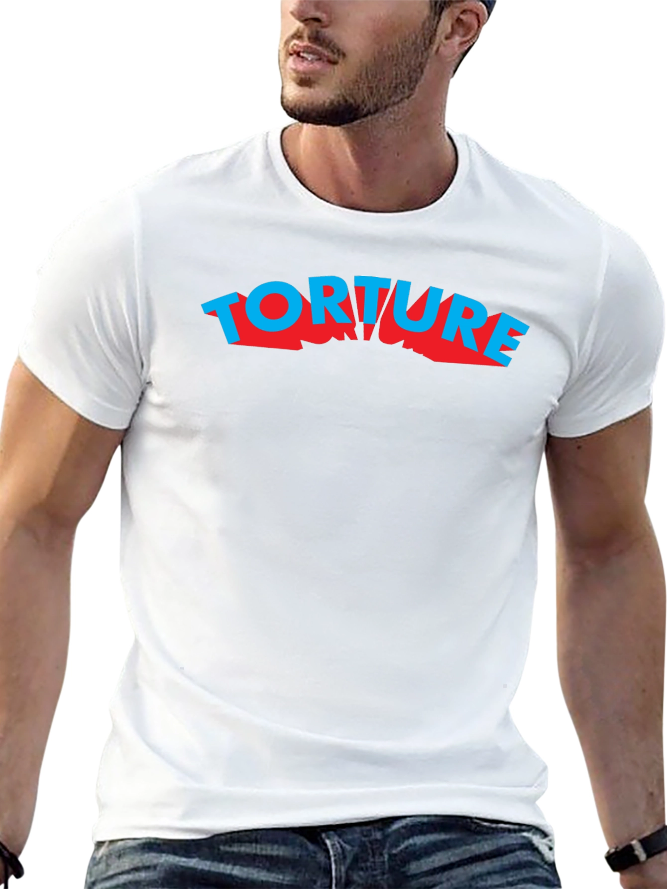 Torture Graphic Tee - Bold Statement T-Shirt
