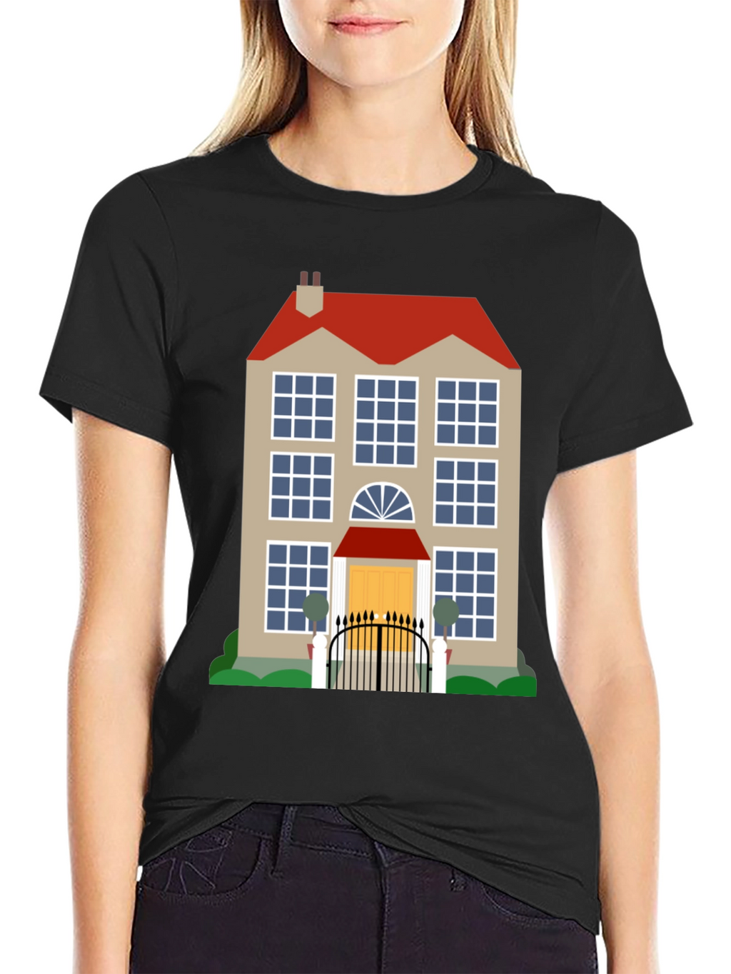 House Graphic T-Shirt | Unique Design Tee