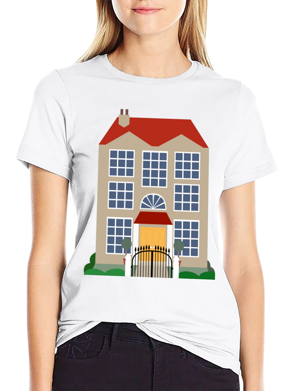 House Graphic T-Shirt | Unique Design Tee