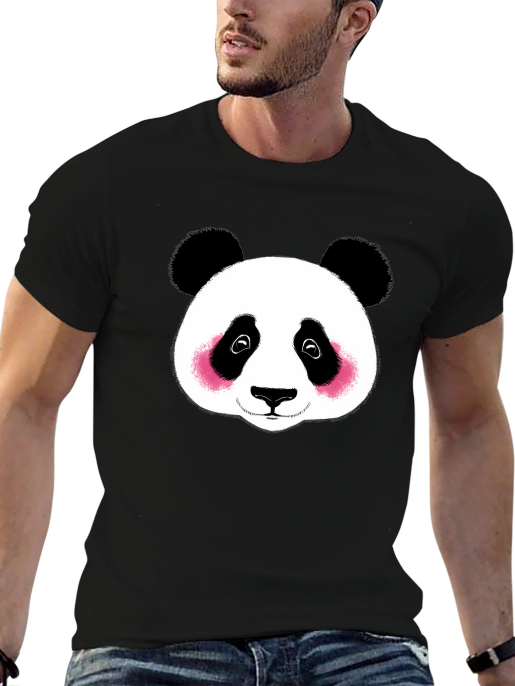 Panda Graphic T-Shirt - Soft Cotton Tee