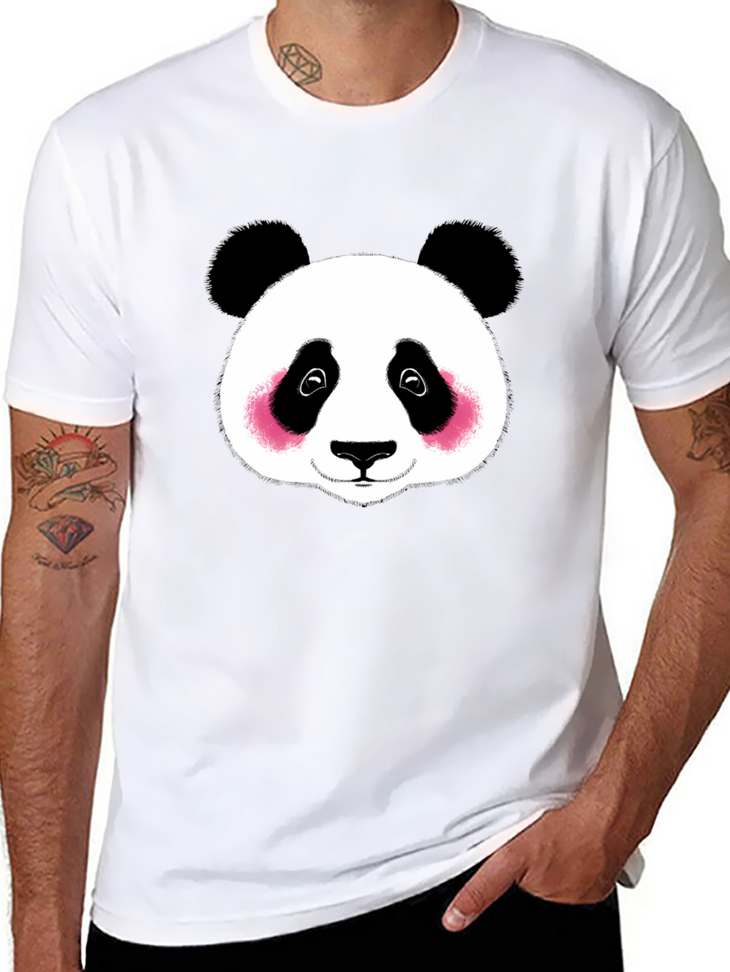 Panda Graphic T-Shirt - Soft Cotton Tee