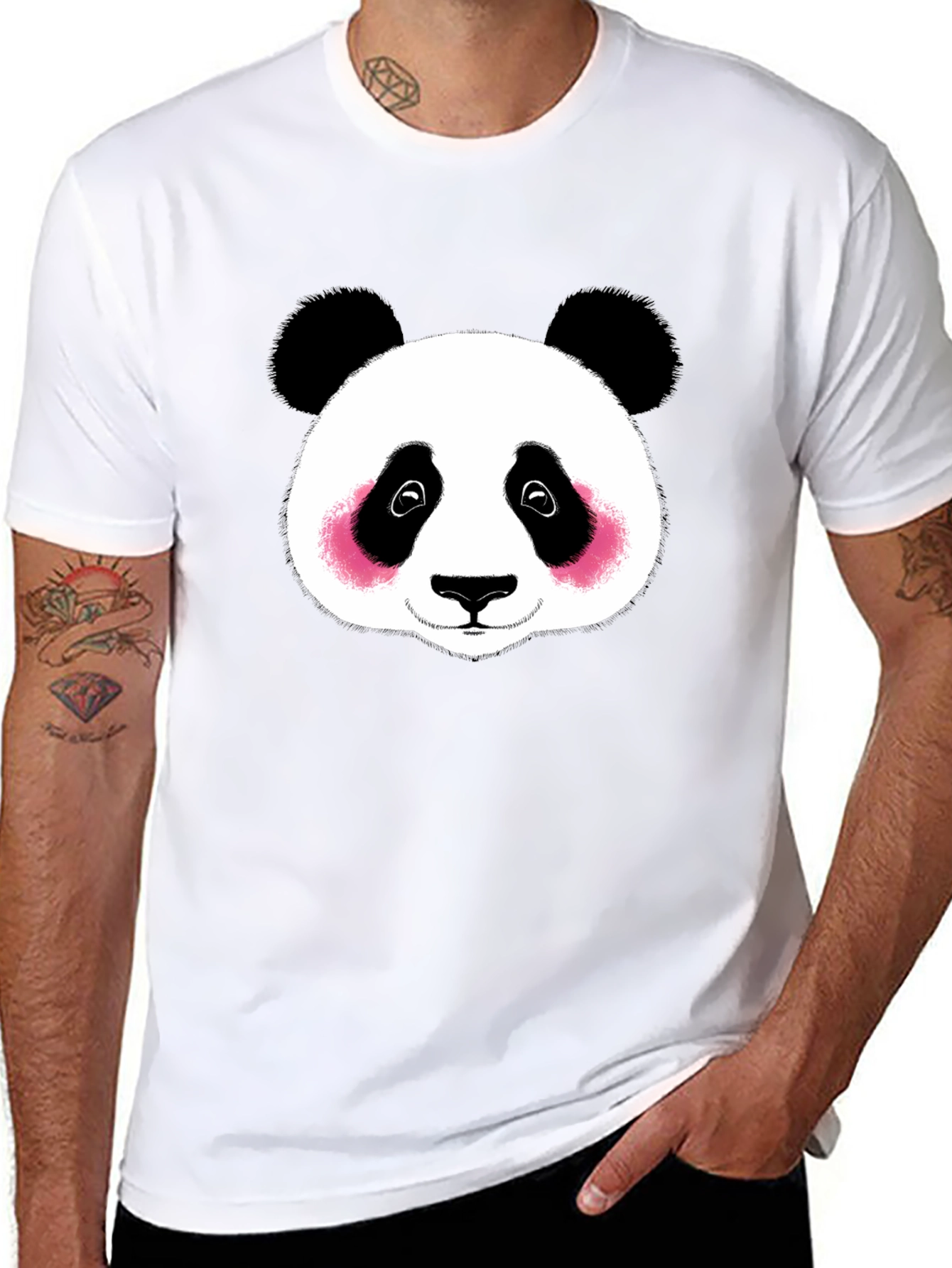 Panda Graphic T-Shirt - Soft Cotton Tee
