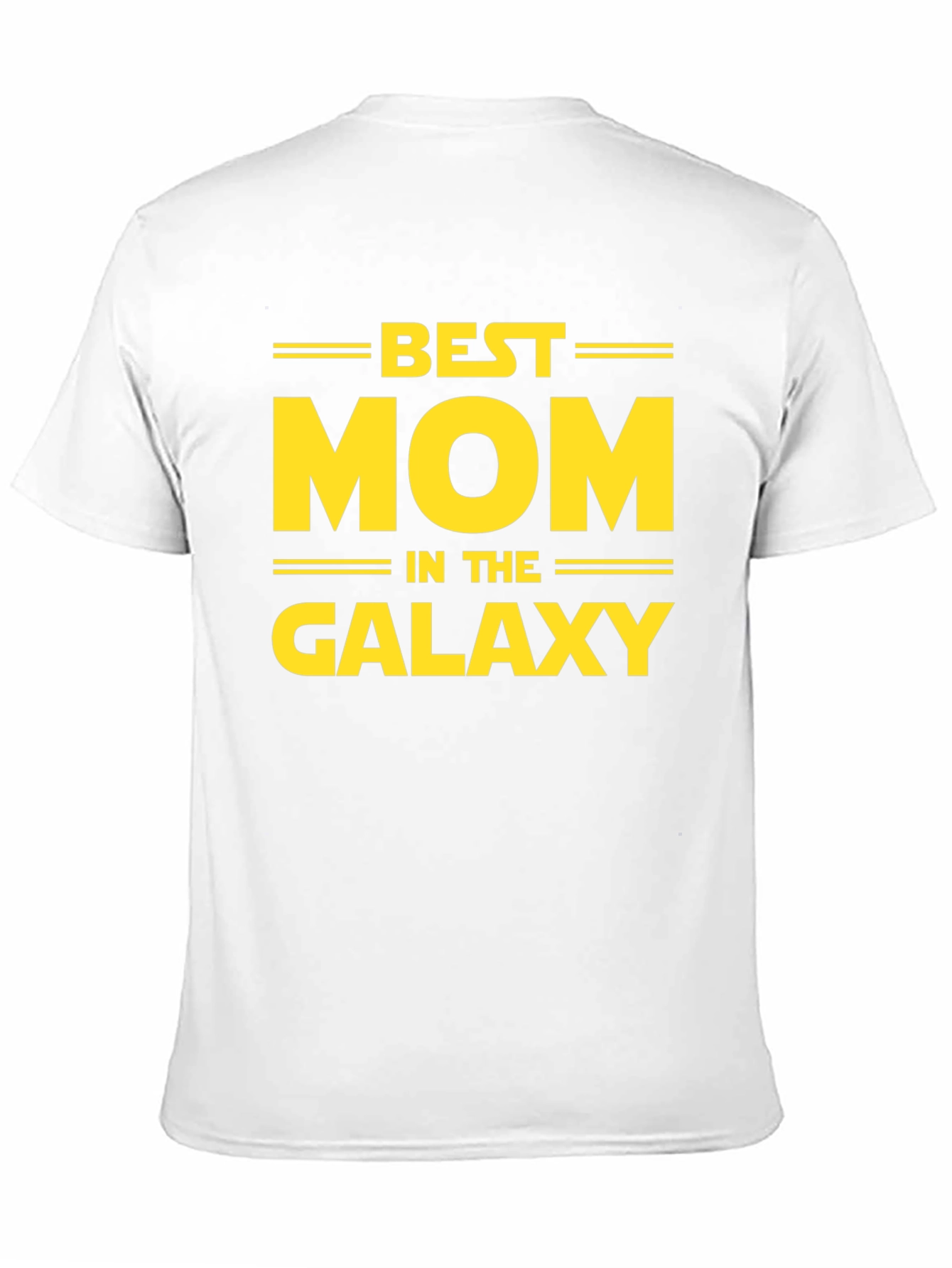 Best Mom in the Galaxy Black T-Shirt