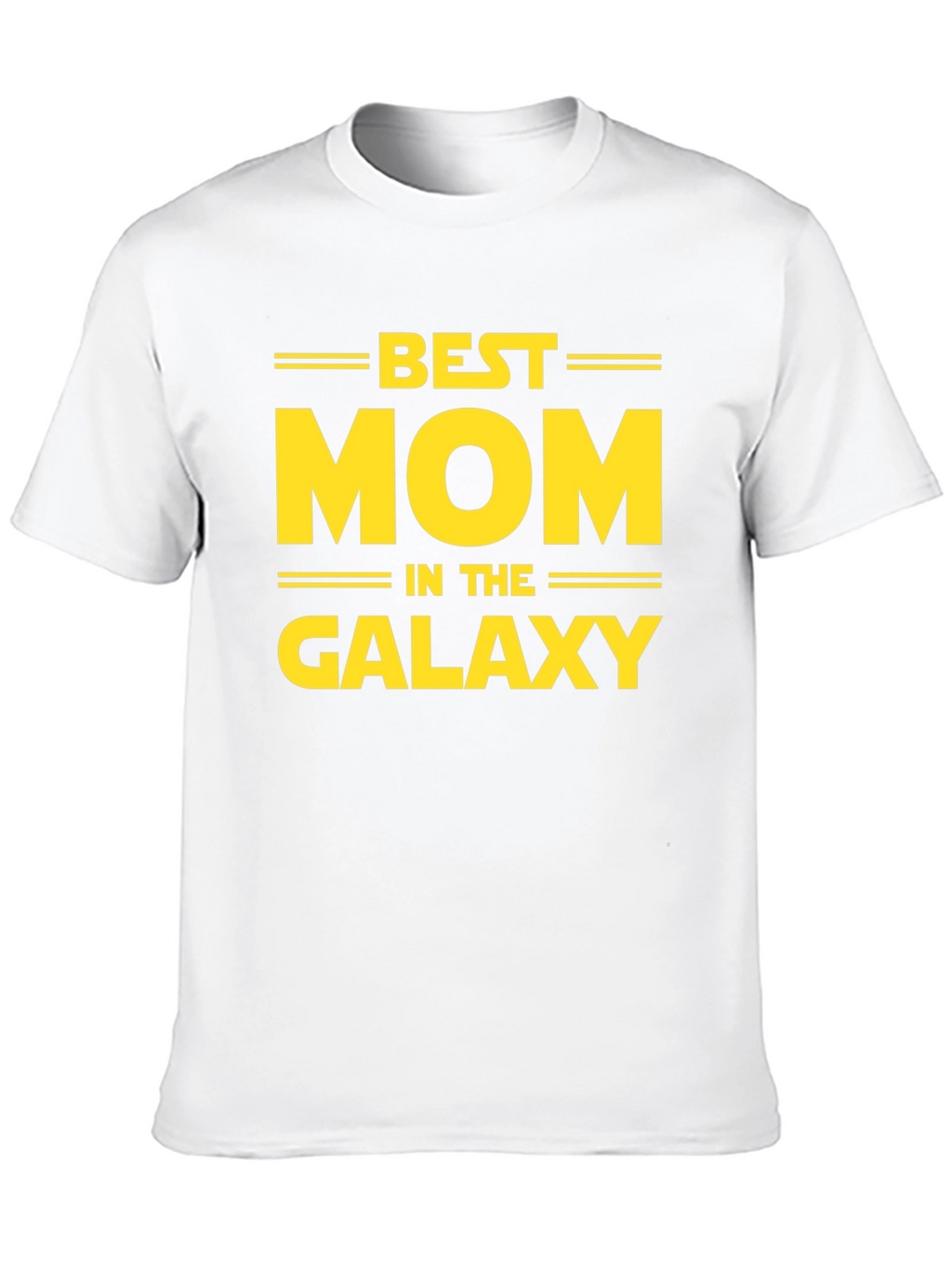 Best Mom in the Galaxy Black T-Shirt