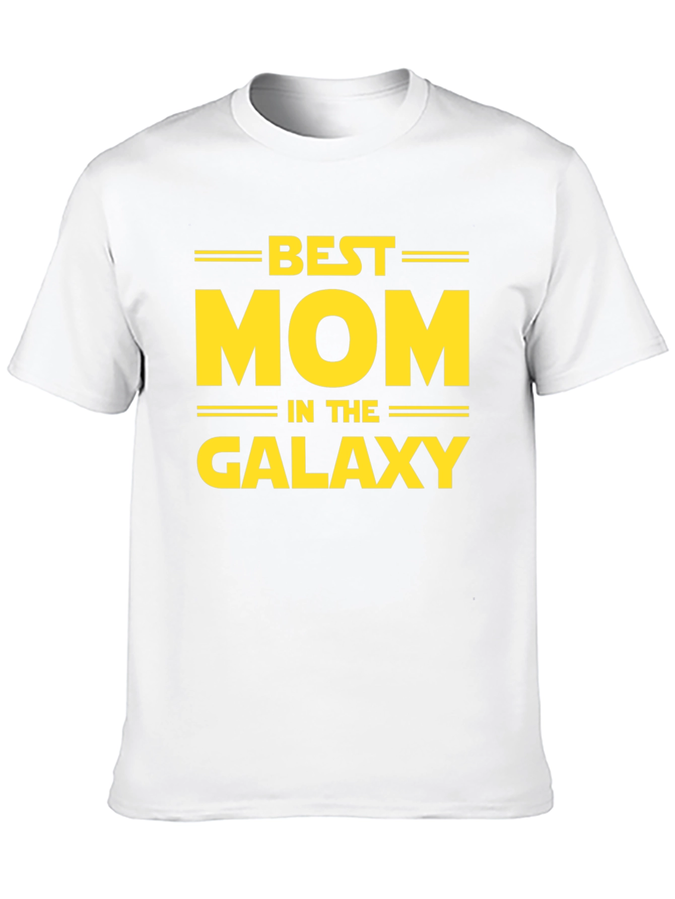 Best Mom in the Galaxy Black T-Shirt