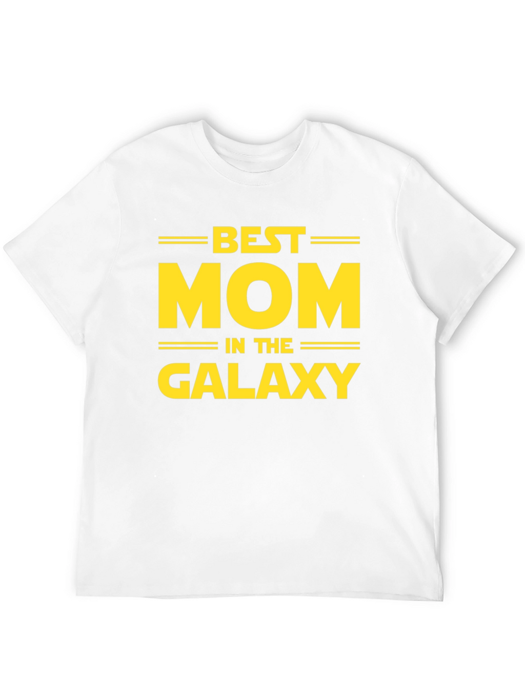 Best Mom in the Galaxy Black T-Shirt