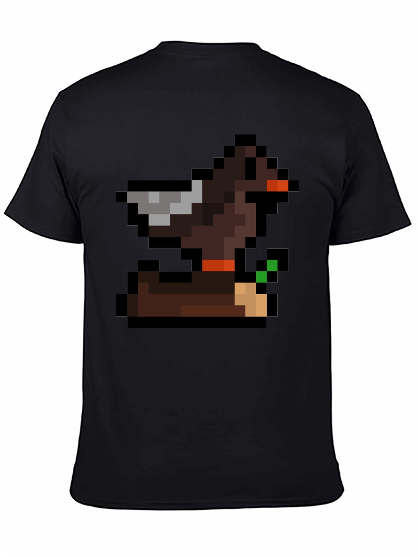 Retro Pixel Duck T-Shirt - Gamer Style Tee