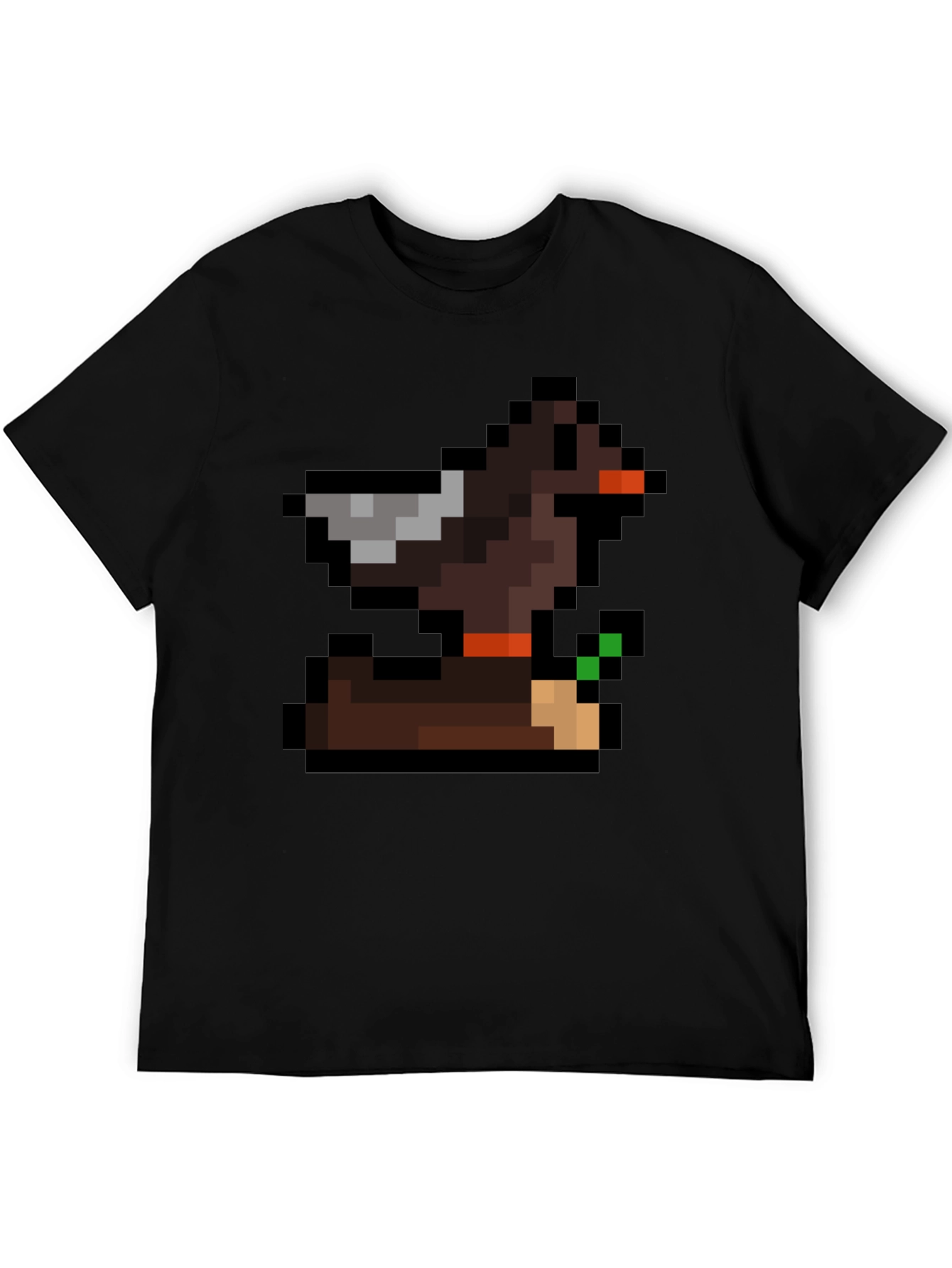 Retro Pixel Duck T-Shirt - Gamer Style Tee