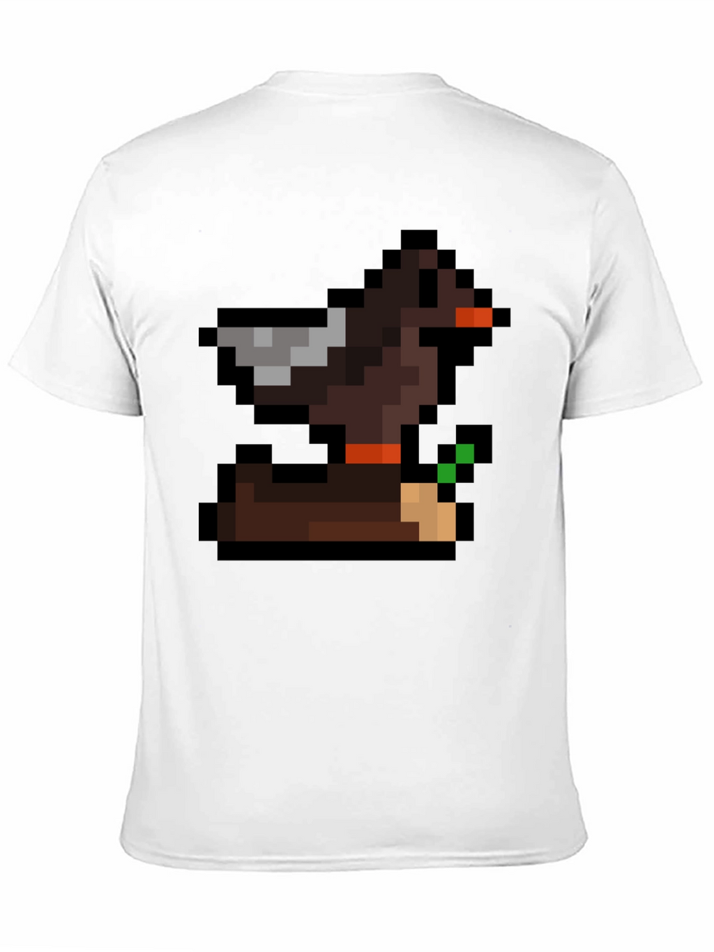 Retro Pixel Duck T-Shirt - Gamer Style Tee