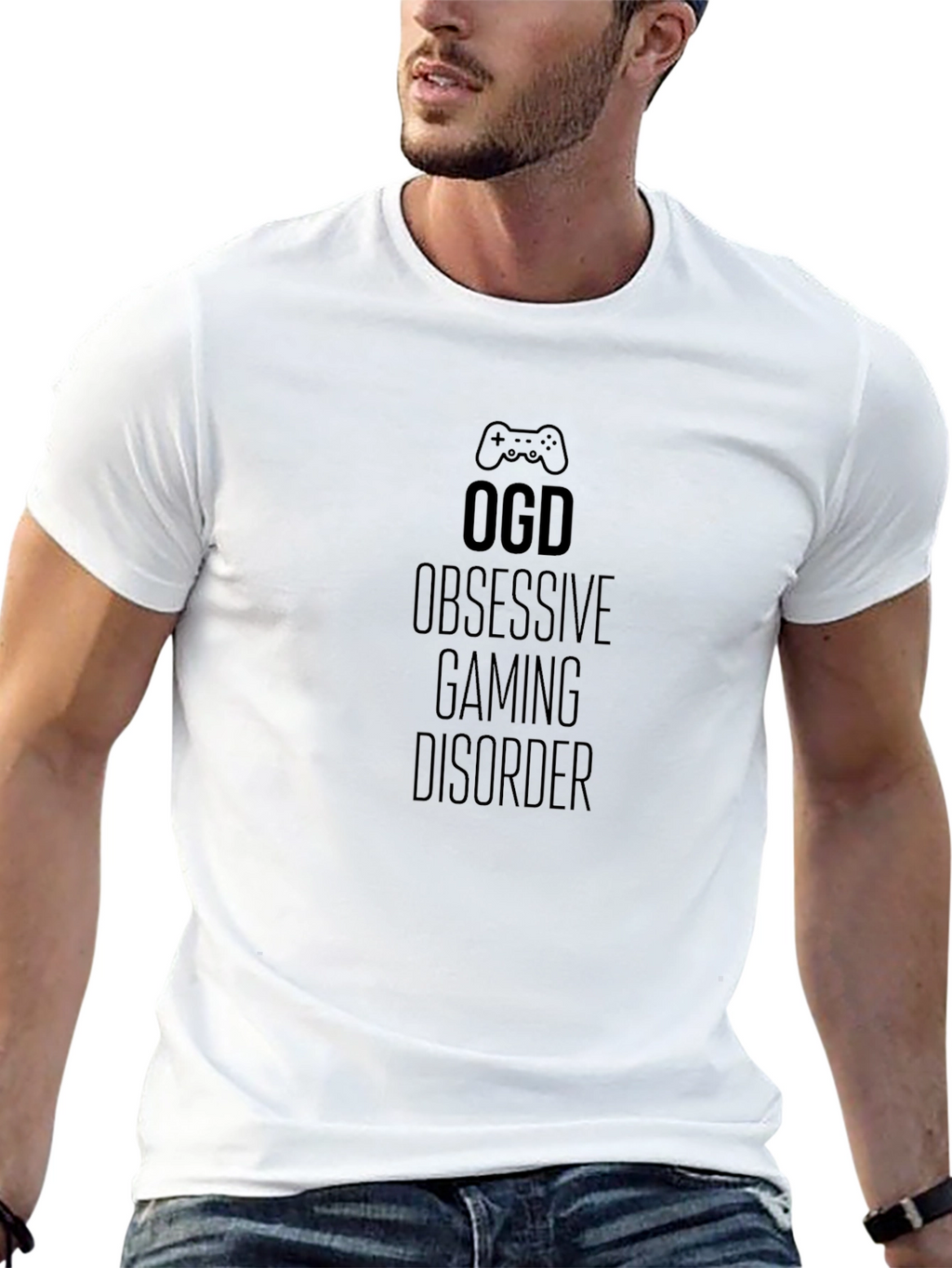 OGD Obsessive Gaming Disorder Black T-Shirt