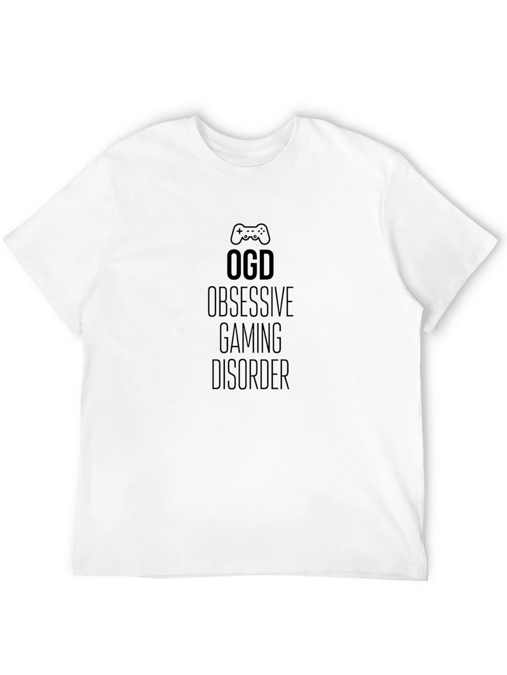 OGD Obsessive Gaming Disorder Black T-Shirt
