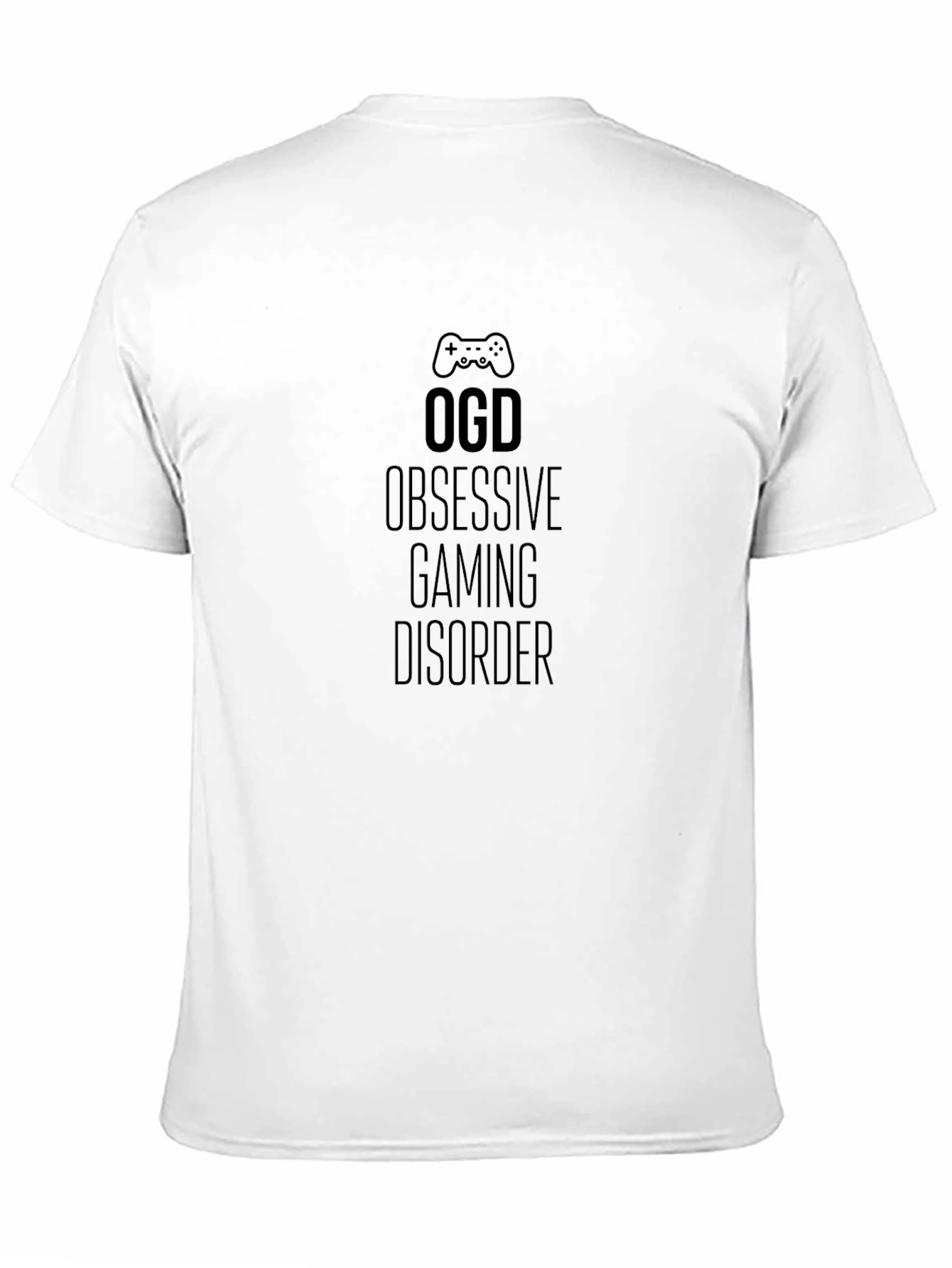 OGD Obsessive Gaming Disorder Black T-Shirt