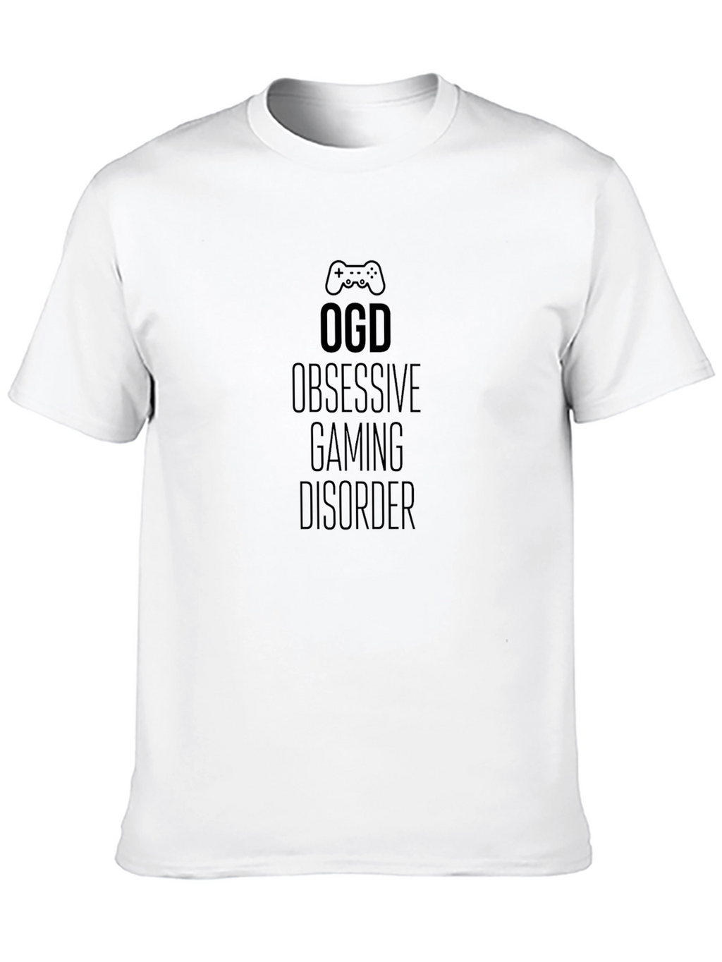 OGD Obsessive Gaming Disorder Black T-Shirt