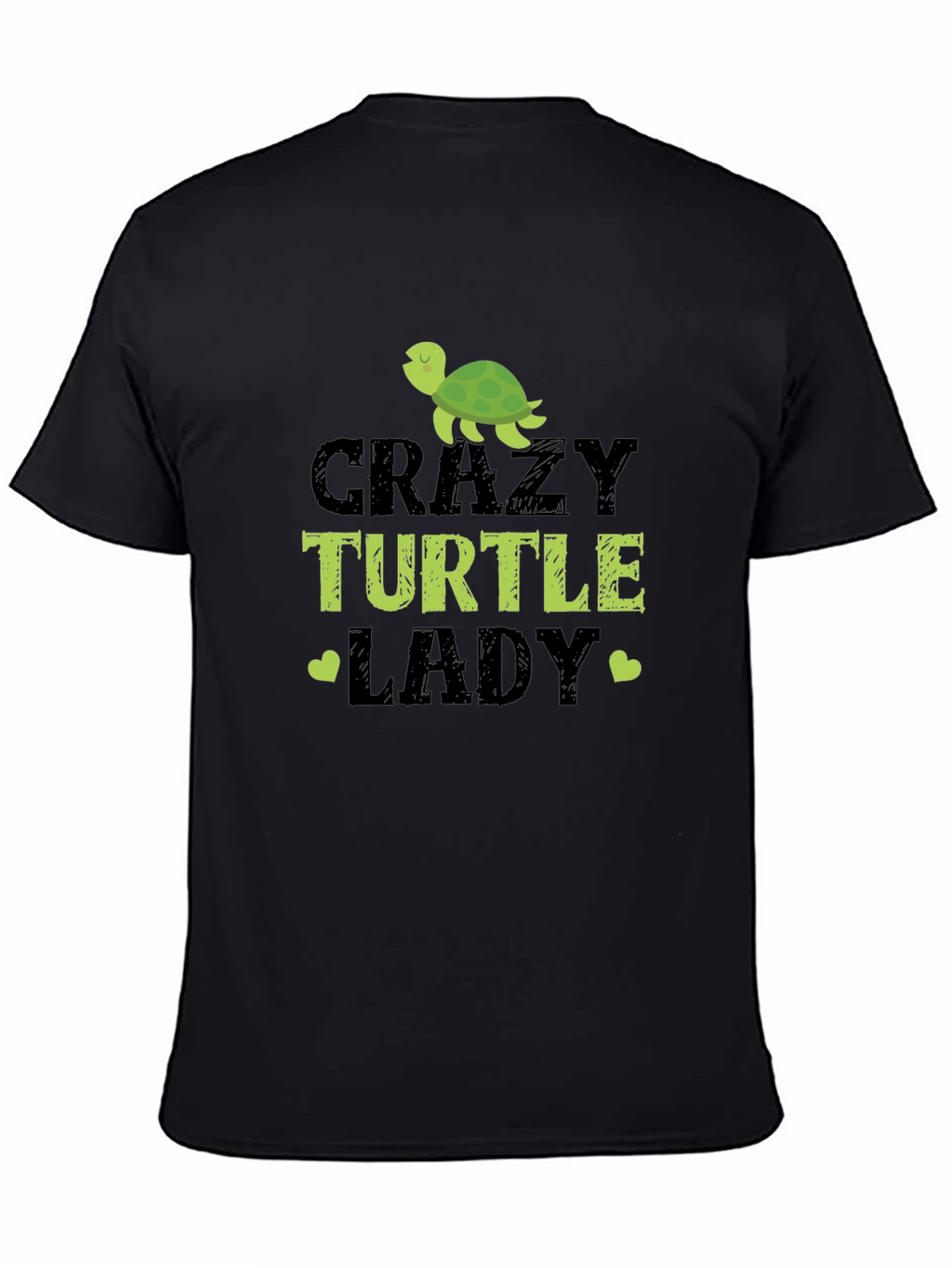 Crazy Turtle Lady T-Shirt - Unique Graphic Tee