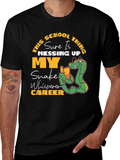 Funny Snake Whisperer School T-Shirt