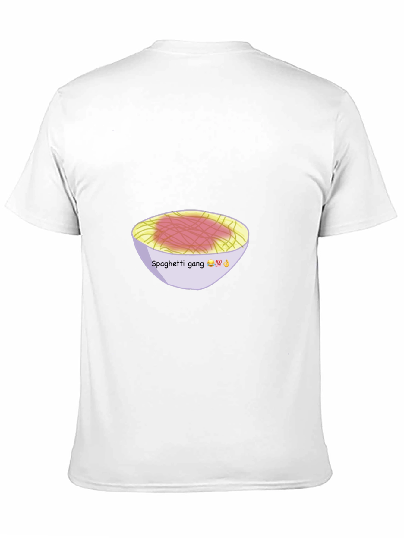 Spaghetti Gang Graphic Tee - Unisex Black T-Shirt