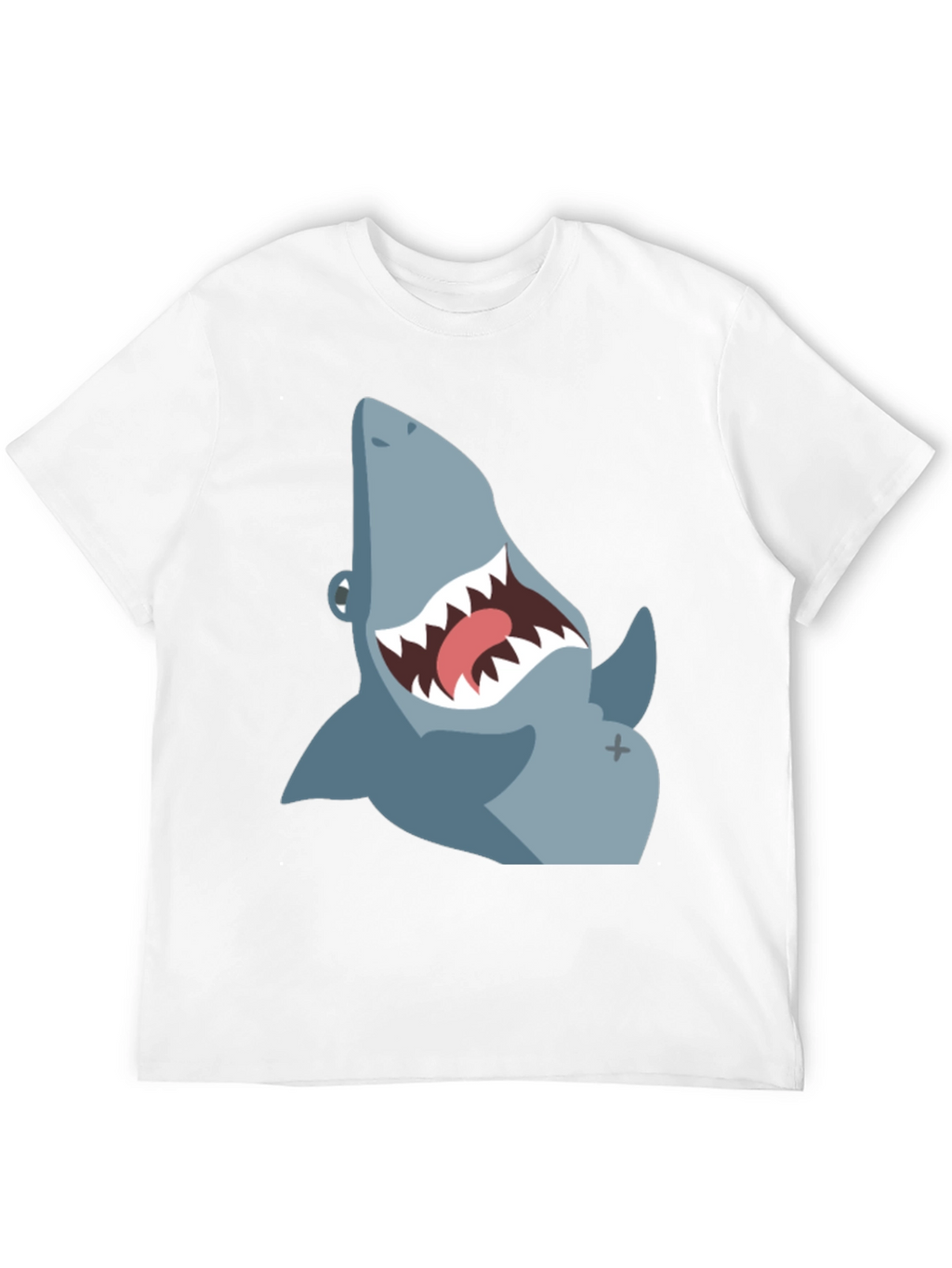 Shark Graphic Tee - Mens Black T-Shirt