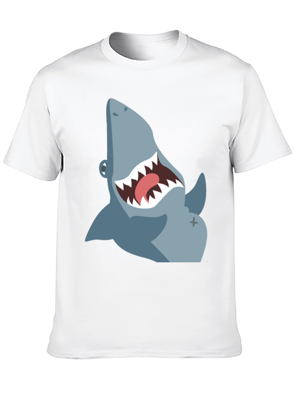Shark Graphic Tee - Mens Black T-Shirt