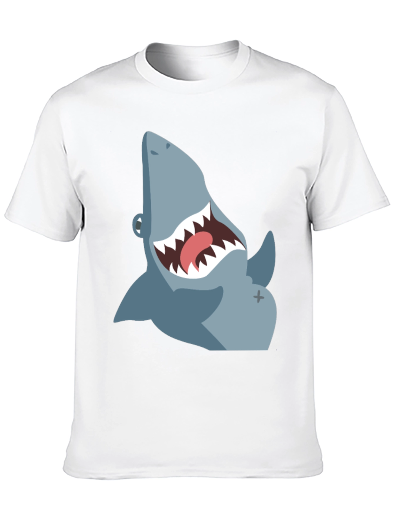 Shark Graphic Tee - Mens Black T-Shirt