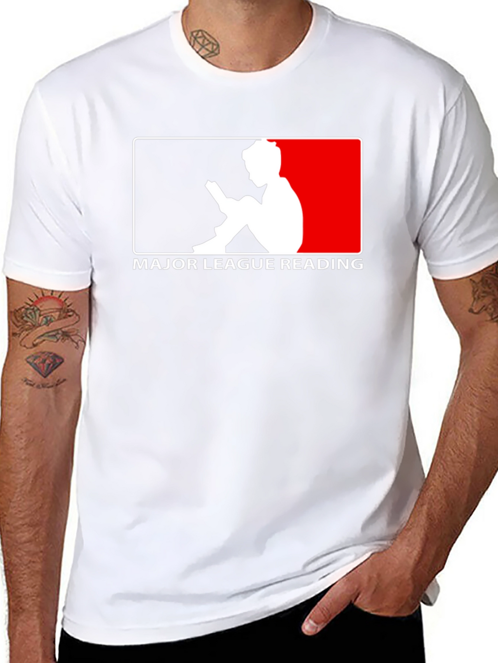 Major League Reading T-Shirt - Black