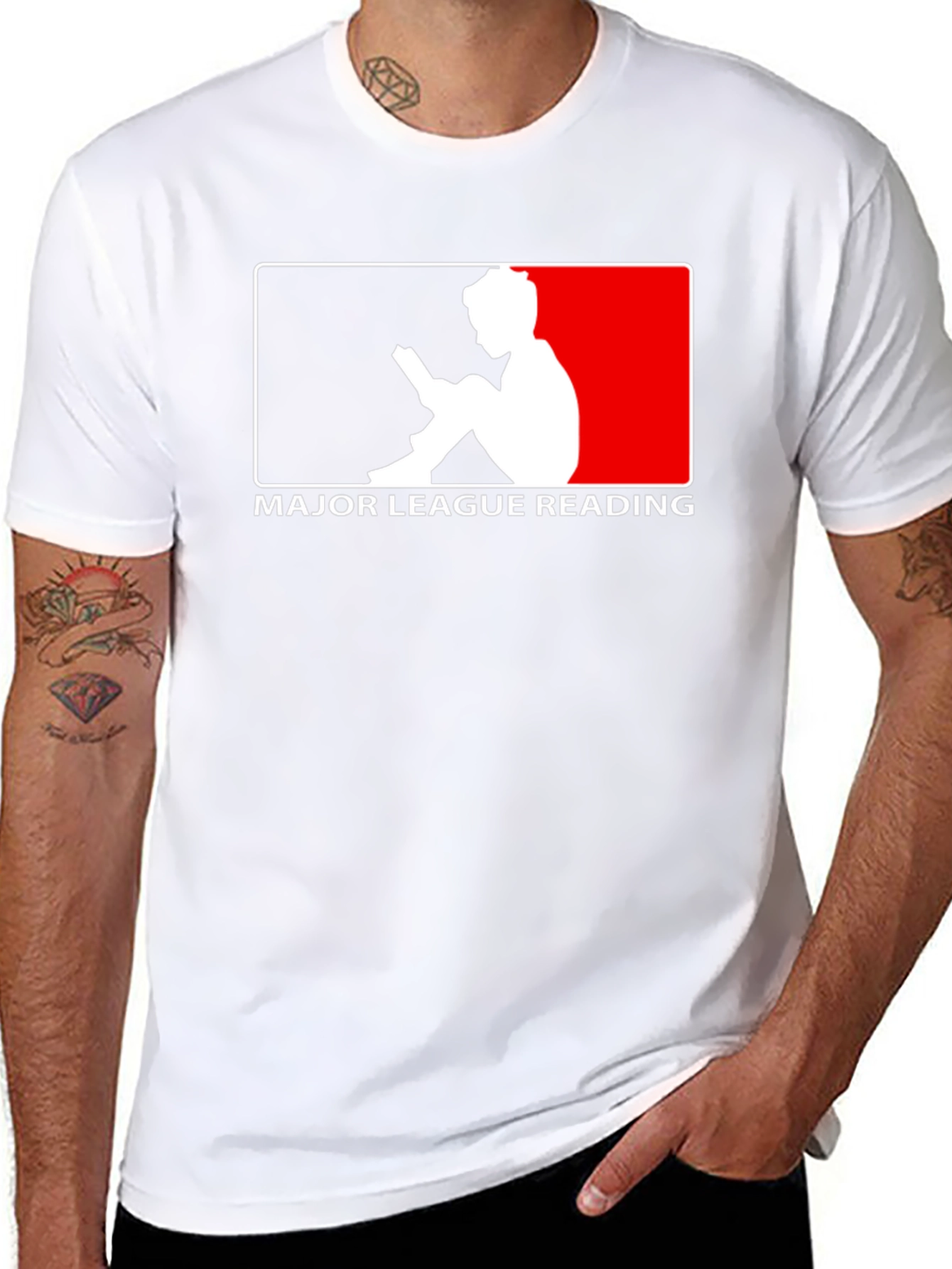 Major League Reading T-Shirt - Black