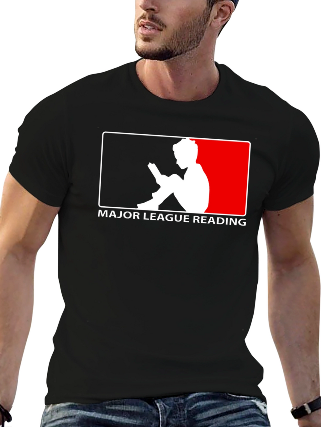 Major League Reading T-Shirt - Black