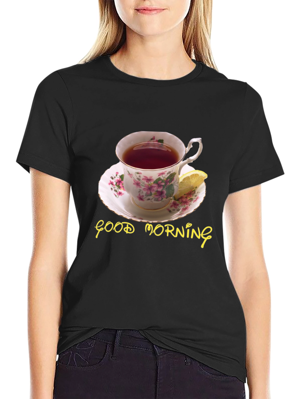 Good Morning Tea Cup T-Shirt