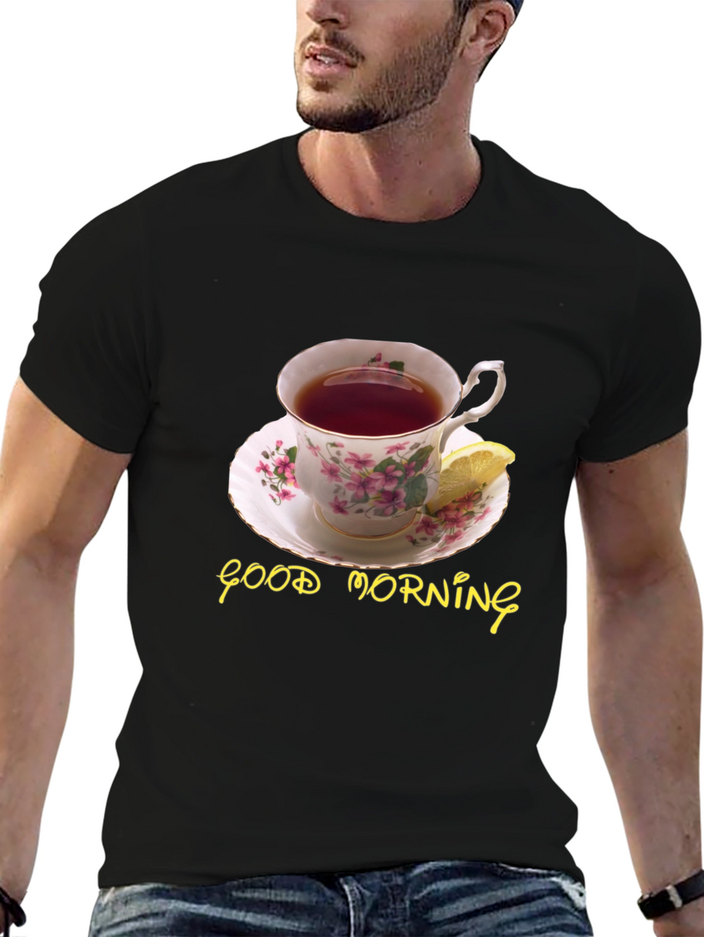 Good Morning Tea Cup T-Shirt