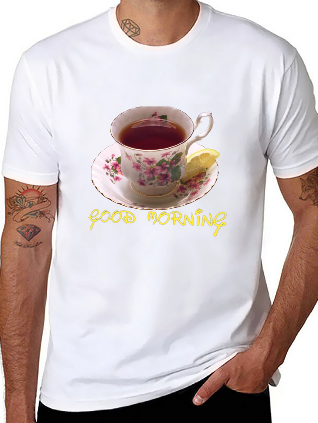 Good Morning Tea Cup T-Shirt