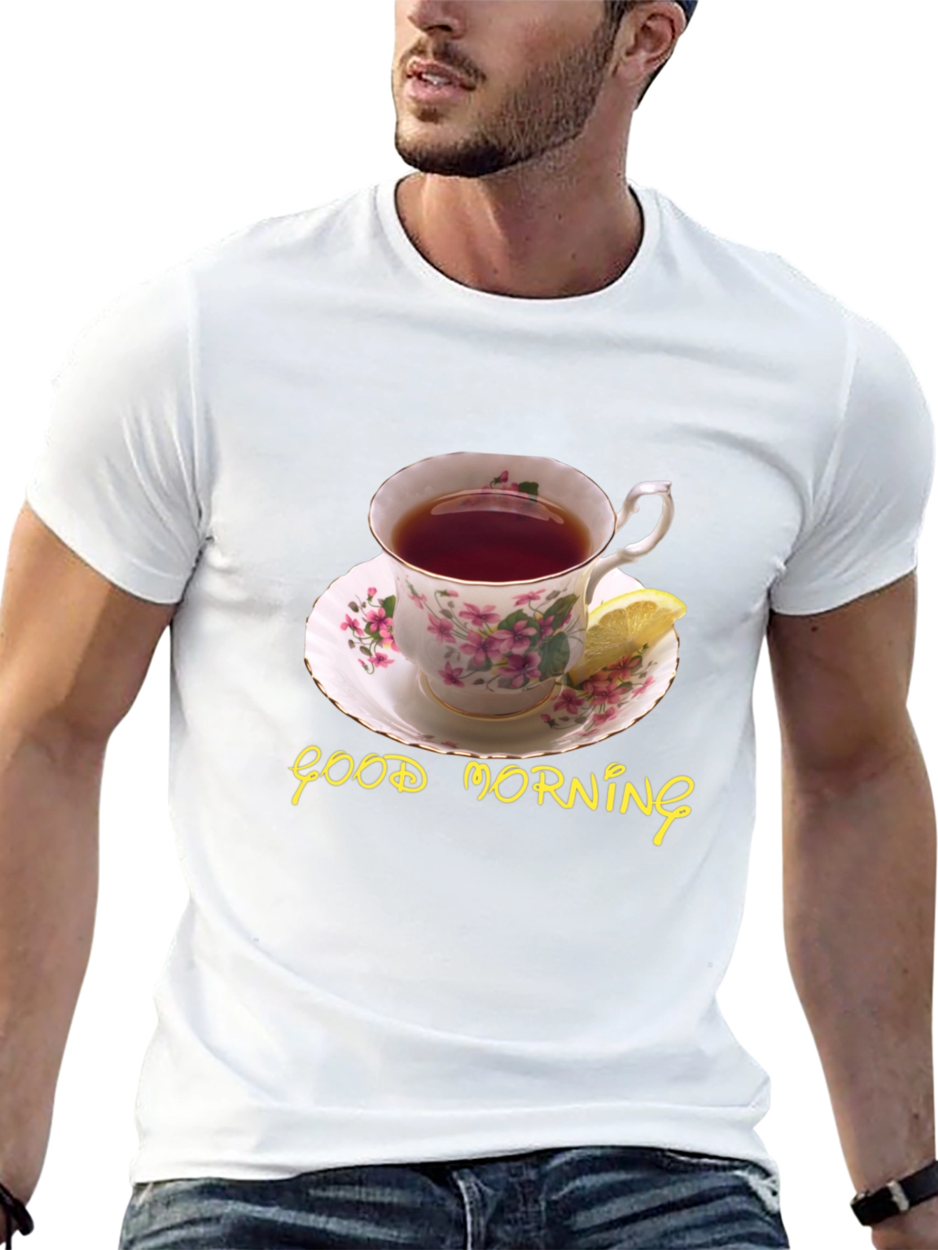 Good Morning Tea Cup T-Shirt
