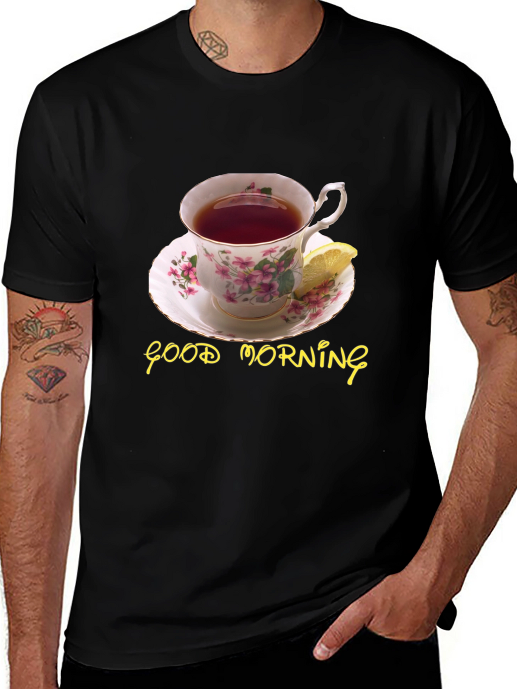 Good Morning Tea Cup T-Shirt
