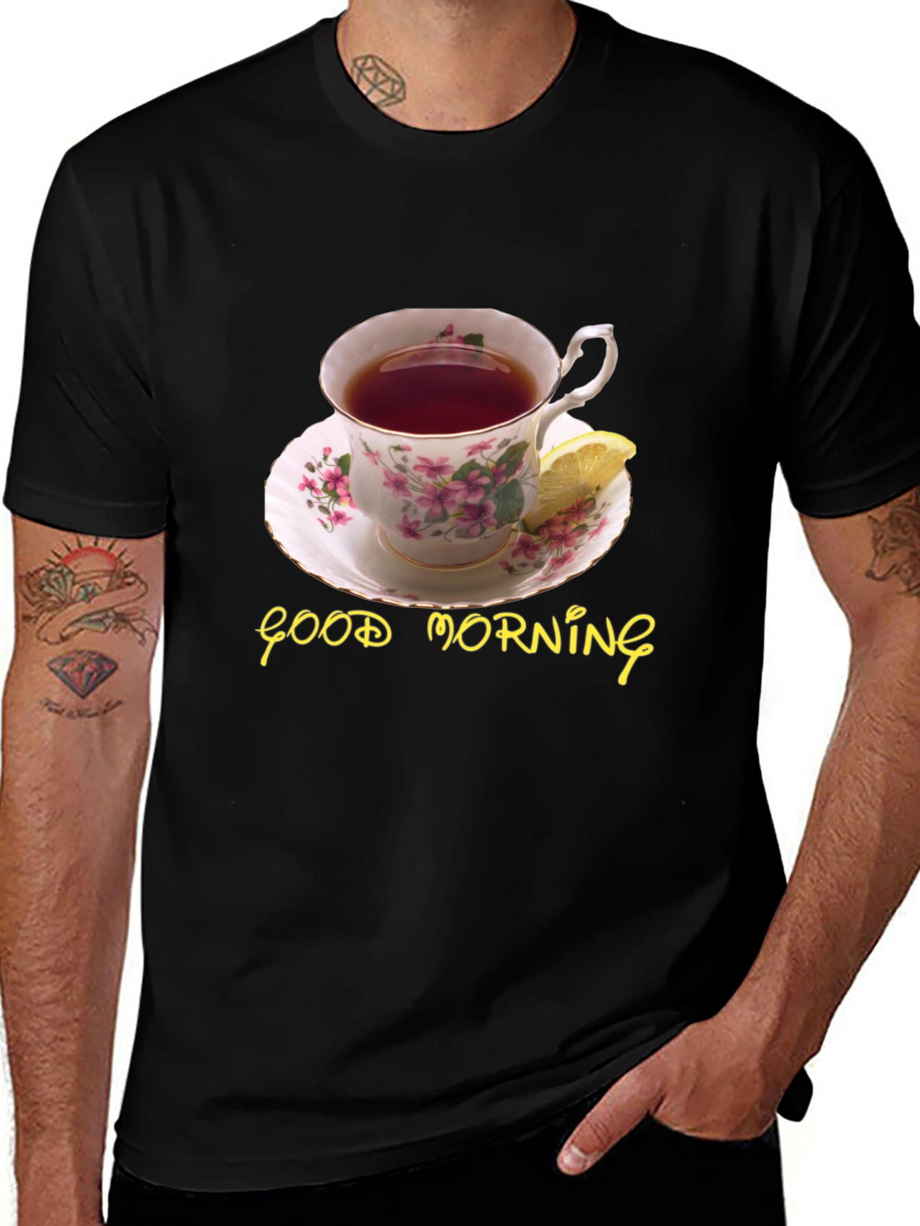 Good Morning Tea Cup T-Shirt