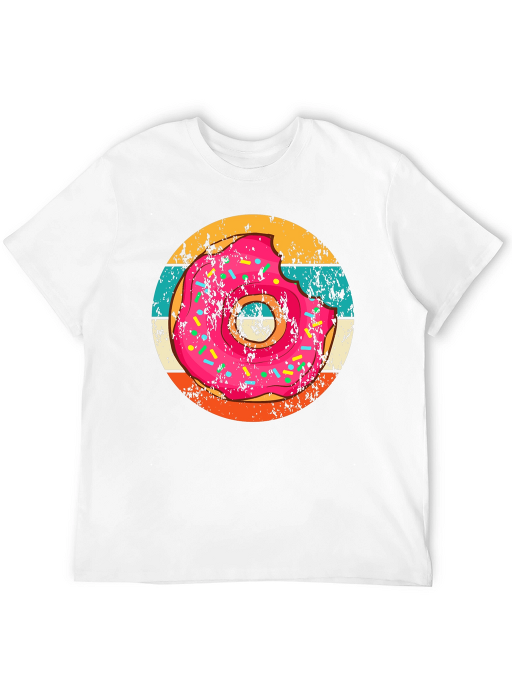 Retro Donut T-Shirt - Sweet Treat Tee