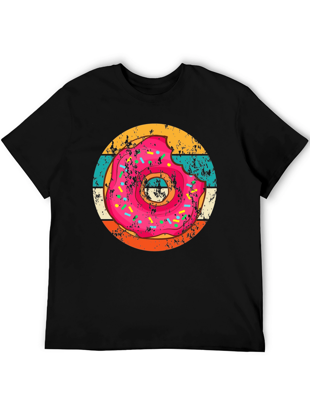 Retro Donut T-Shirt - Sweet Treat Tee